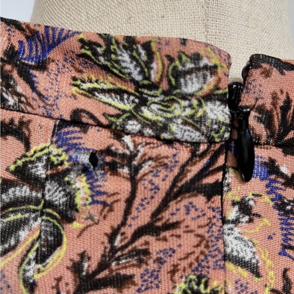 Balenciaga Red Pleated Tie Front Long Sleeve Dress - Picture 10 of 10